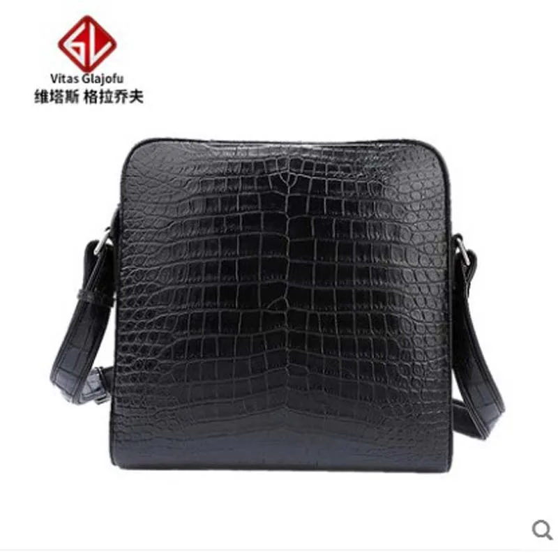 

weitasi Crocodile leather men's bag single-shoulder bag men's crossbody leisure men handbag men bag