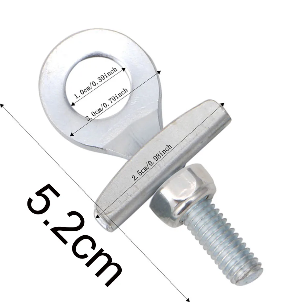 2 шт., стальные натяжители велосипедной цепи, велосипедный односкоростной натяжитель, регулятор 5,2 см x 2,0 см, MTB велосипедная цепь, Аксессуары для велосипеда