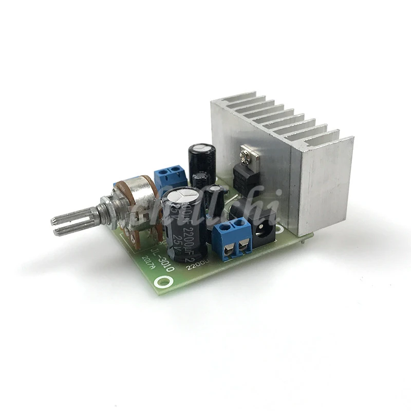 Free Shipping / 1pc AC and DC 12V mono TDA2030A amplifier board finished | Электронные компоненты и