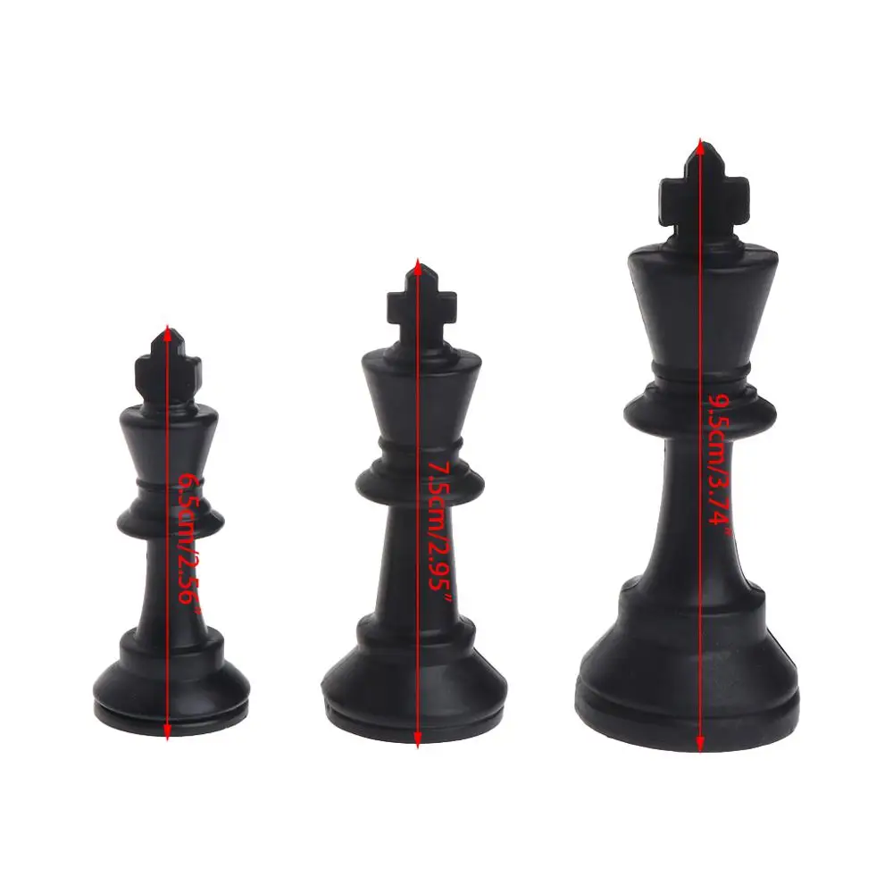 Средневековые шахматы из пластика полная игра Chessmen International Word Chesses|Шахматы| |