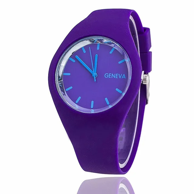 New Fashion brand Candy colors Quartz women watches relojes silicone strap men s New Fashion brand Candy colors Quartz women watches relojes silicone strap men s