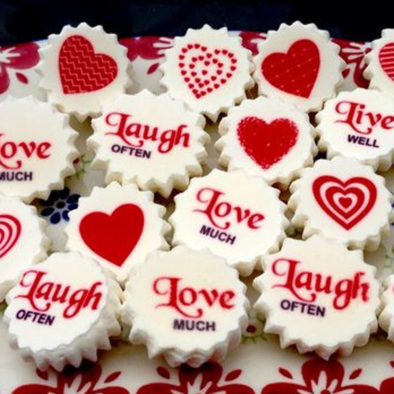 wedding sugar stamp sheet 1-5