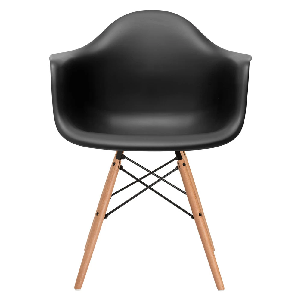 Vortex Arm Chair in Black (1)