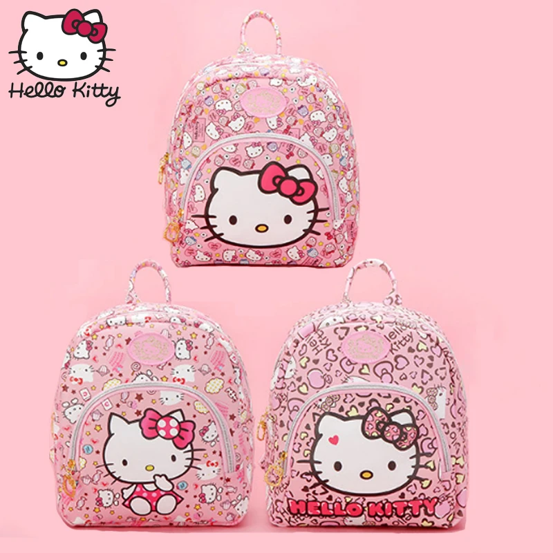 Hello Kitty Canta Moda Cocuk Karikatur Pembe Kt Sirt Cantasi Kiz Okul Cantasi Bebek Omuz Kizlar Dogum Gunu Hediyeleri Kaliteli Pelus Aliexpress