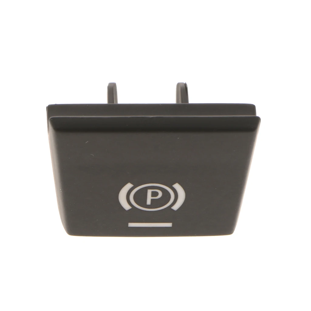 Parking Brake Switch P Button Cover Plastic For BMW 5 6 X3 X4 F10 F11 2009-2013 Etc Parking Button Accessories 1.4x1.3x1.4 Inch
