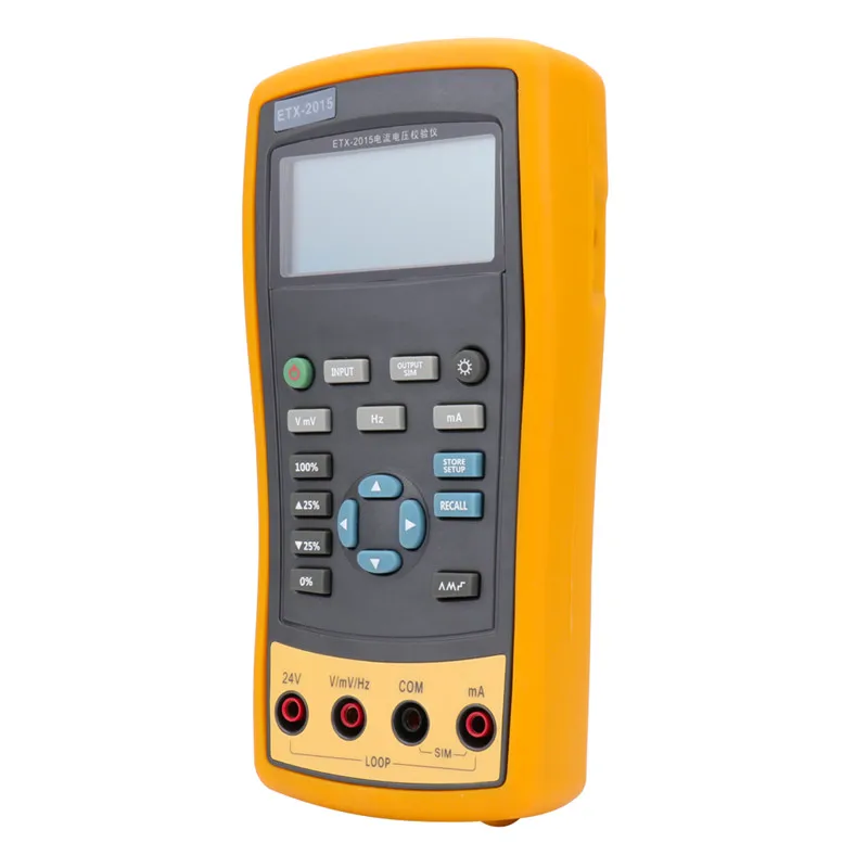 

ETX-1815 & ETX-2015 Current and Voltage Calibrator Voltmeter Support for PC Communication Durable