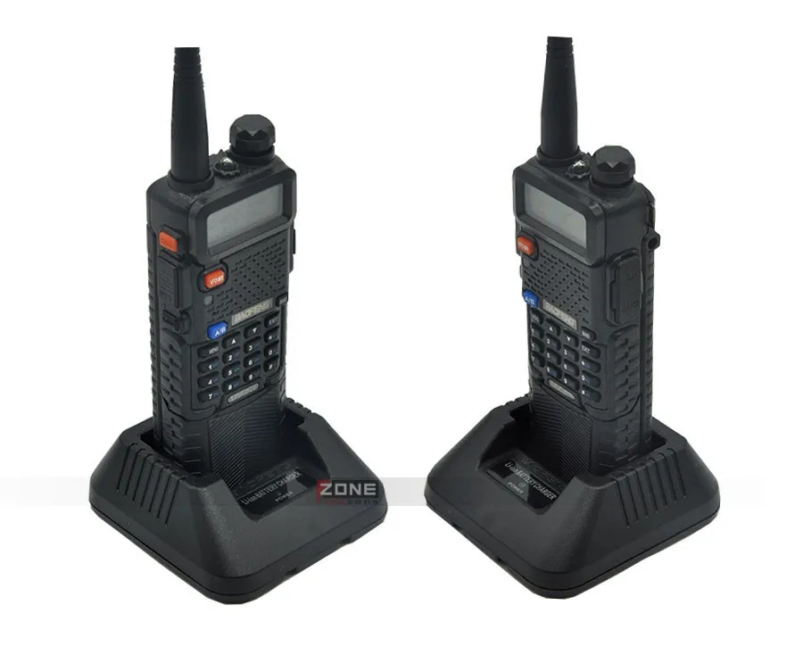 BaoFeng UV-5R портативная рация 3800 мАч с аккумулятором, Портативное двухстороннее радио UV5R, дальнее беспроводное 5 Вт профессиональное двойное CB радио