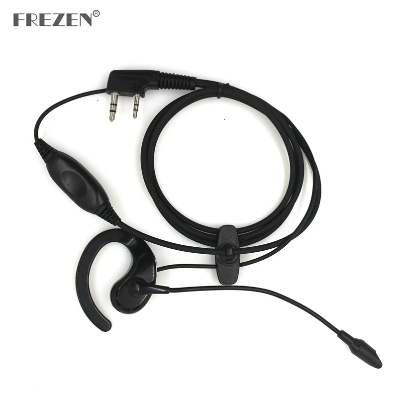 

Ear Hanging Walkie-Talkie Headset With Mic And PTT Thick Wire Earpiece For Baofeng Walkie Talkie CB Radio UV-5R UV B5 GT-3TP