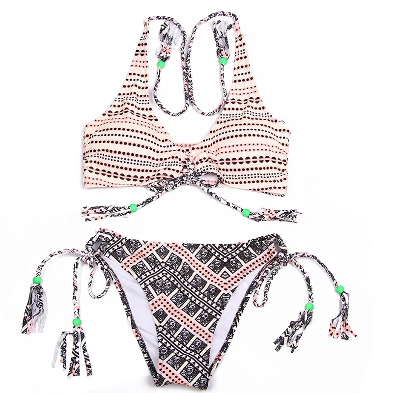 TQSKK 2019 New Handmade Crochet Bikini Brazilian Summer Beach Wear Reversible Swimsuit Sexy Swimwear Women Swimsuit Bathing Suit TQSKK 2019 New Handmade Crochet Bikini Brazilian Summer Beach Wear Reversible Swimsuit Sexy Swimwear Women Swimsuit Bathing Suit