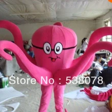 Стиль танцы плавающий розовый костюм осьминога костюм Взрослый размер розовый костюм осьминога e наряд костюм кунг-фу панды EMS бесплатно SW134