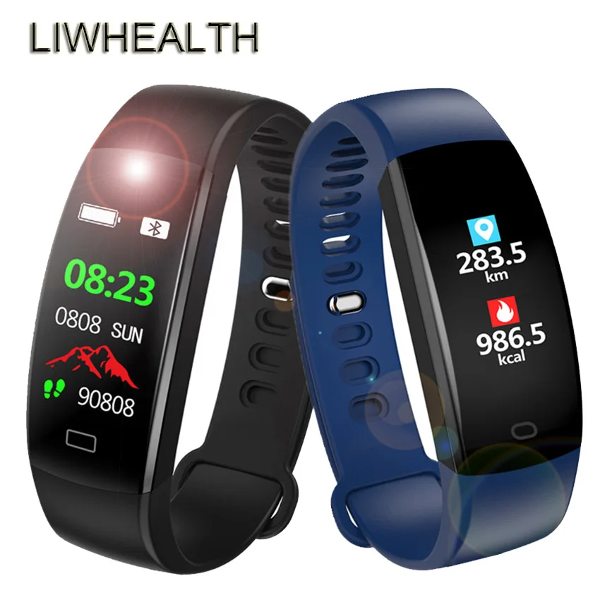 

Weather/Music Smart Watch Band Heart Rate Monitor Montre Connect APP GPS Smartwatch Men/Women For Apple/Xiaomi/Honor PK Q8/Q9
