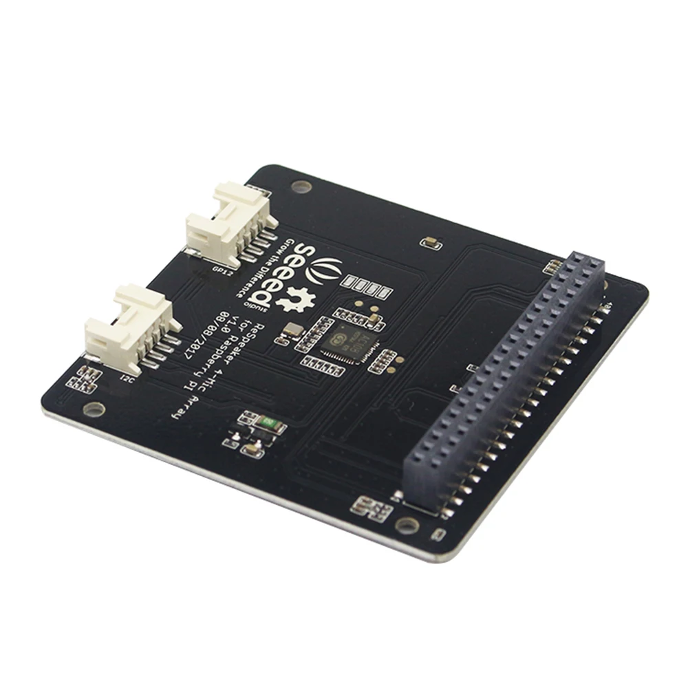 ReSpeaker 4 Mic массив для Raspberry Pi это плата расширения