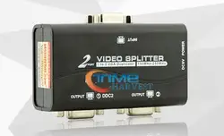 VGA дистрибьютор 1 VGA в изменении до 2 VGA делитель выход адаптер аркадная игра Аксессуары для ЖК-дисплей части корпуса машина развлечений