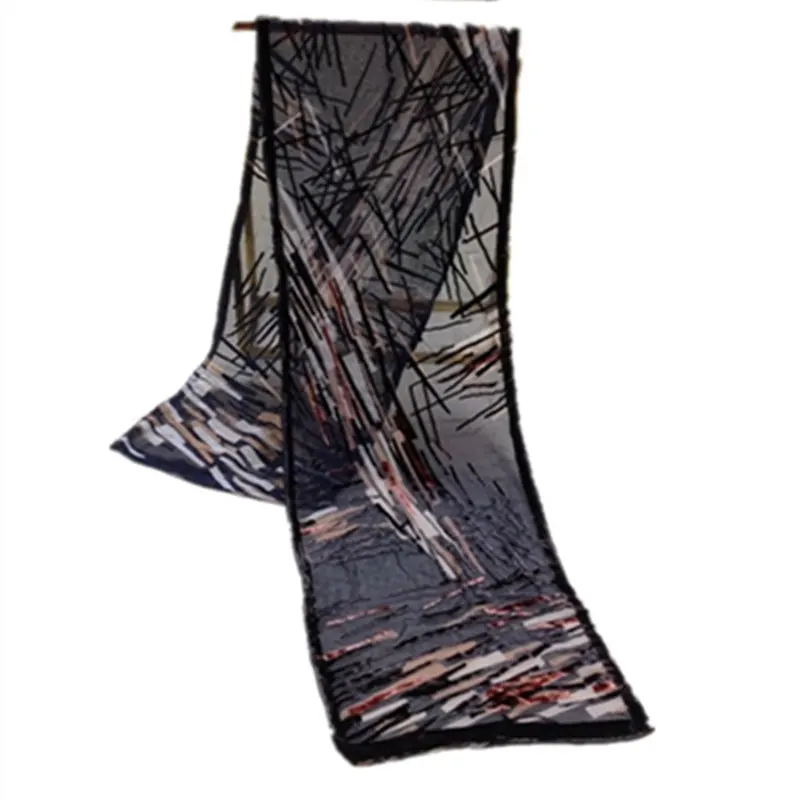 

velvet silk scarf women size:23*130cm women men #s500