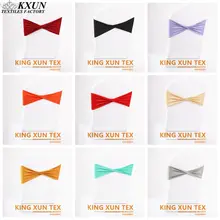 20 цветов спандекс лайкра чехол для свадебного стула лента Свадьба Вечеринка стул именинника Декор ярко-синий красный черный белый розовый фиолетовый