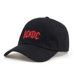 Новинка 2018 года AC/DC Группа Бейсбол кепки рок хип хоп мужские acdc snapback шляпа вышивка письмо повседневное DJ рок шляпа