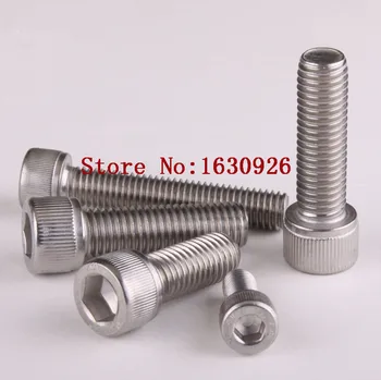 

Free Shipping 10pcs/Lot Metric Thread DIN912 M8x90 mm M8*90 mm 304 Stainless Steel Hex Socket Head Cap Screw Bolts