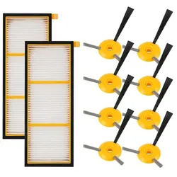 Запчасти для авто комплект для Акула литий-ионный робот Rv750, Rv720, Rv700, Rv750C, Rv755 (2 Фильтр + 8 боковая щетка)