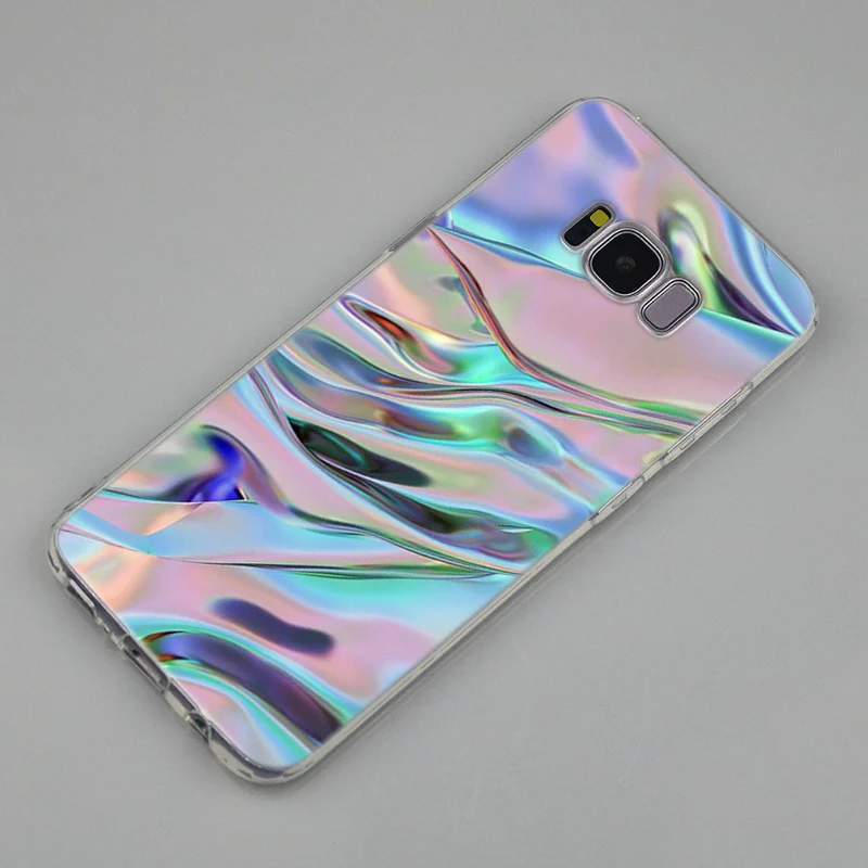 Цветной силиконовый чехол с мраморной текстурой для Samsung Galaxy Note 10 Plus S8 S9 S10 5G S6 S7 Edge