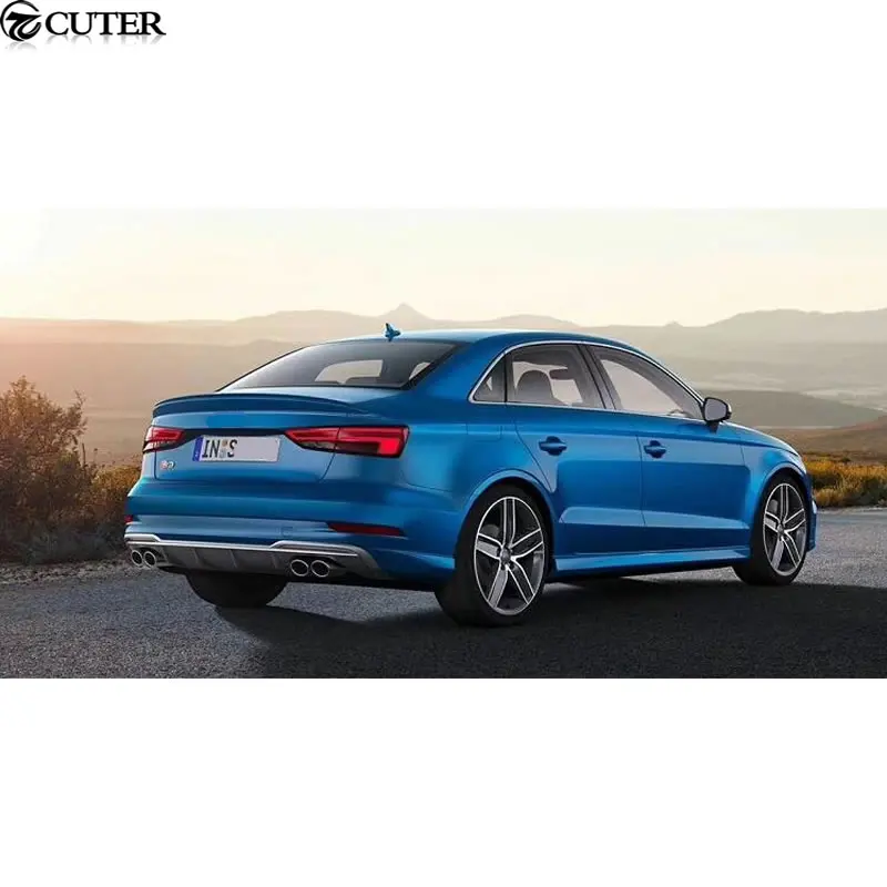 Диффузор для заднего бампера A3 S3 PP выхлопные трубы Audi Sportback 2018|pipe|pipe tpipe exhaust |