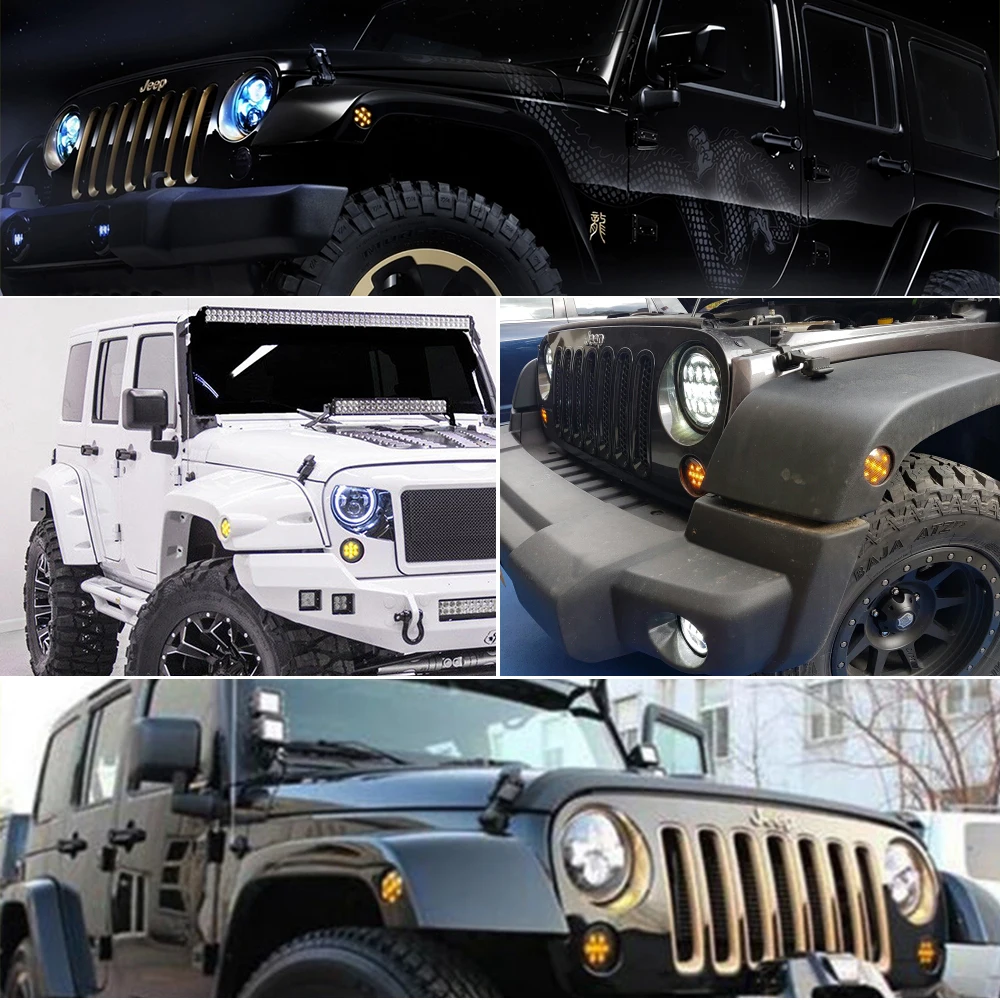 Светодиодный светильник CO комбинированный Передний фонарь для крыльев боковые