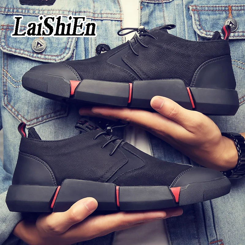 

Men's Brand Sneakers Casual Lace-Up Lightweight Men Running Shoes Cushioning Breathable Sport Shoes Male Ultra Light