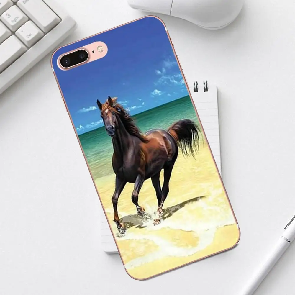 TPU Quinn Phone 2018 Enjoy Broncos Horse Running для iPhone 4 4S 5 5C SE 6 6S 7 8 Plus X XS Max XR Galaxy A3 A5 J1 J3 J5 J7 2017|Бамперы| |