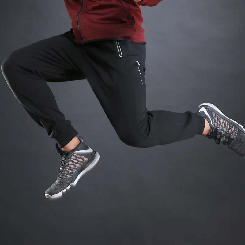 BARBOK Running Pants Men Winter Yoga Sports Leggings Gym Leisure Trousers Sportswear Sweat Proof Jogging Pants Fitness Clothing