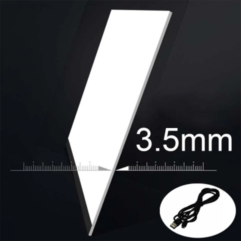 Dimmable Ultrathin 3.5mm A4 LED Light Box Stencil Touch Board Drawing Copy Board Animation Tracing Pad Without Radiation