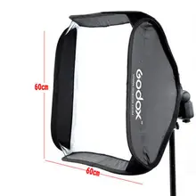 Godox 60cm x 60cm Softbox Bag Kit for Camera Studio Flash fit Bowens Elinchrom