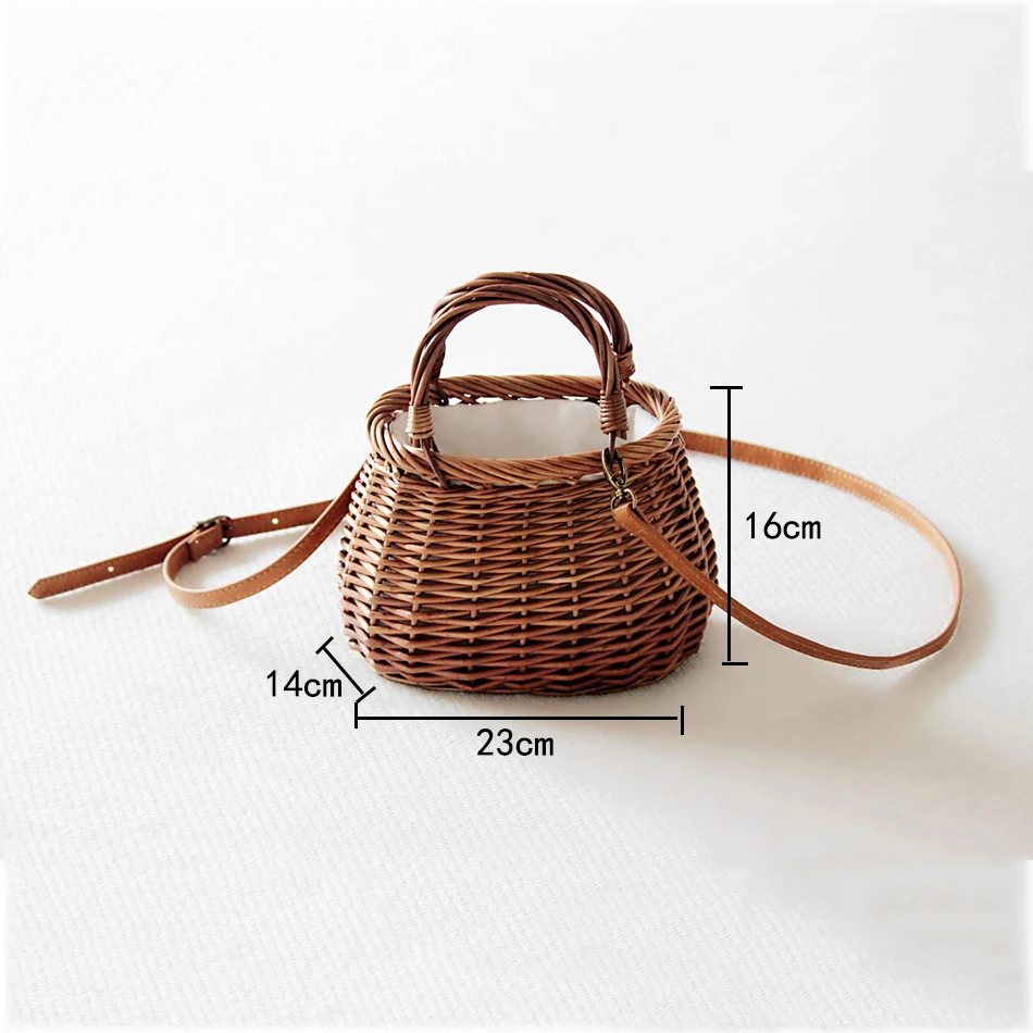 FEMALEE أشرطة القوس التعادل الأعلى مقبض الخوص أكياس سلسلة الريفية Natual جلد حزام الكتف حقيبة عارضة اليدوية المنسوجة الروطان أكياس FEMALEE أشرطة القوس التعادل الأعلى مقبض الخوص أكياس سلسلة الريفية Natual جلد حزام الكتف حقيبة عارضة اليدوية المنسوجة الروطان أكياس