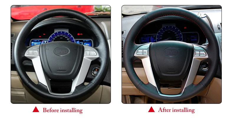 for BYD S6 steering wheel covers