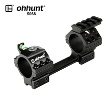 Ohhunt тактическое оптическое крепление цельное 30 мм/25,4 мм прицел кольца ласточкин хвост рельс с верхним пузырьковым уровнем для охоты прицел