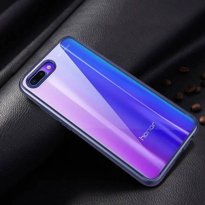 Ascromy For Huawei Honor 10 Case Hard Back Cover Silicone Bumper Protective Phone Case for Huawei Honor 10 Honor10 Accessories (5)