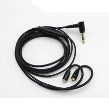 DIY MMCX кабель для Shure SE215 SE535 SE846 SE315 SE425 UE900 наушников с микрофоном