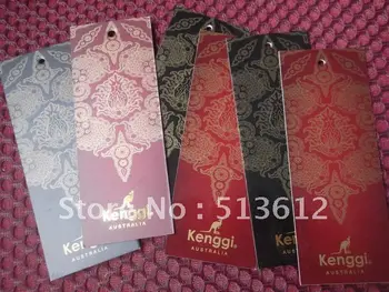 

Custom made shoe hang tag/ swing tag with gold foil stamp