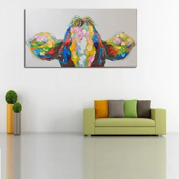 

Oil painting On Canvas Wall Pictures For Living Room Art Canvas Colorful Holland Cow Modern Abstract Handpainted Home Decor