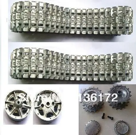 Henglong 3878/3878-1 1/16 RC Танк металлические детали для модернизации ведущие колеса и