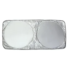 Универсальный автомобильный Стайлинг переднее и заднее окно солнцезащитный козырек складной солнцезащитный козырек авто лобовое стекло блок крышка козырек Солнечная Защитная пленка