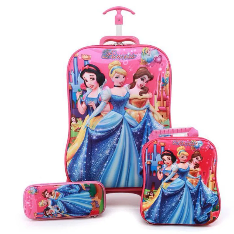 

Children Rolling Kid's Case Children's Trolley Travel Bag School Trolley Bags Kid's Backpack Kid's Backpack with Wheels 33color
