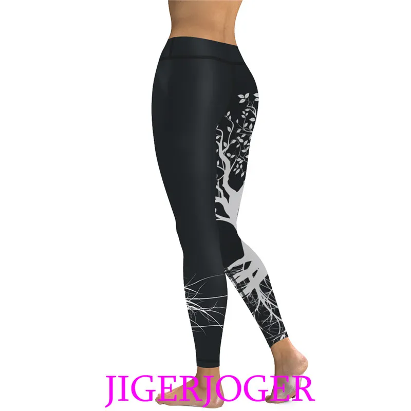 tree of life black yoga legging (5)_