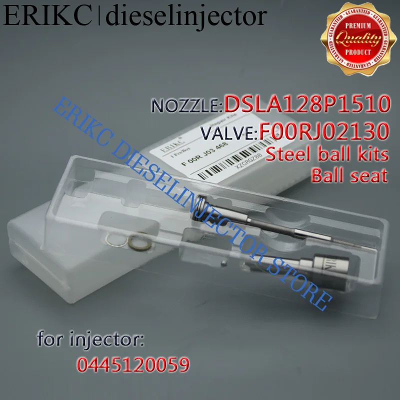 

ERIKC F00rj03468 Auto Engine Kit Dsla128p1510 Fuel Pump Nozzle F00rj02130 Automatic Valve for Komatsu Injector 0445120059