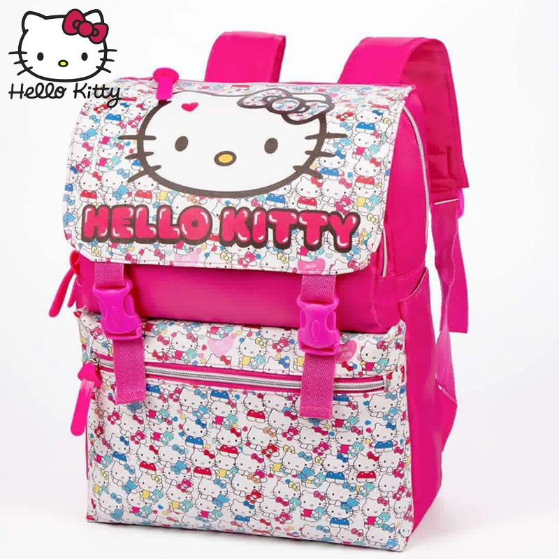 Рюкзак с рисунком Hello Kitty модный рождественский подарок для детей розовый