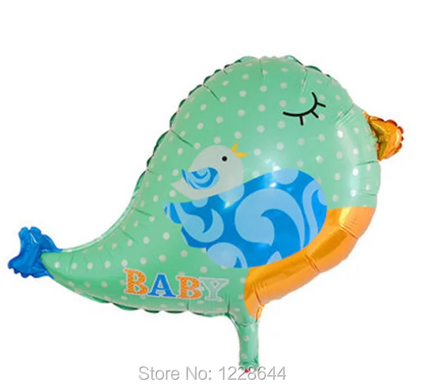 Baby Shower вечеринок Классические игрушки партия выступает зимородок фольгированные шары гелий размер 70*54 см, 20 штук