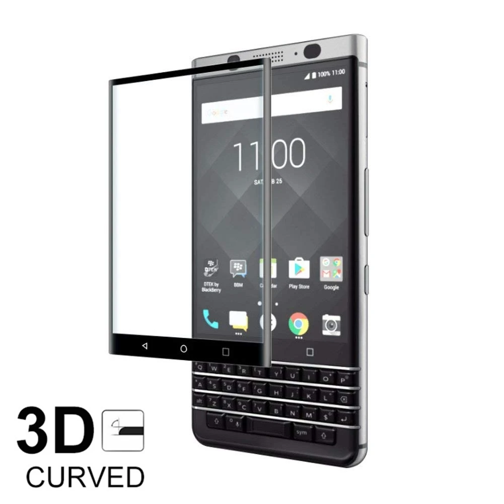 3D полное покрытие 9H закаленное стекло для Blackberry Keyone Защитная пленка экрана Priv