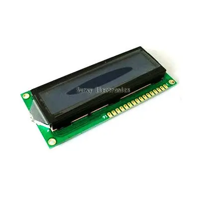 16x2 1602 HD44780 символьный дисплей модуль LCM желтый черный свет Новый ЖК | Электронные