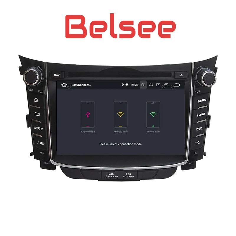 Belsee для автомобиля hyundai I30 радио Android 8,0 2 Din Стерео gps Авторадио DVD плеер WiFi Bluetooth OBD2 TPMS камера DVR Carplay