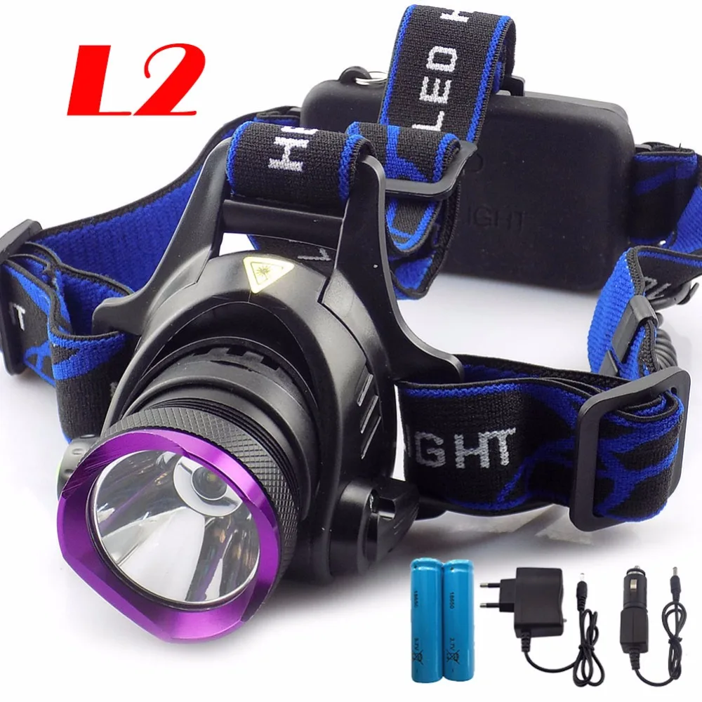 Налобный фонарь Q5 T6 L2 светодиодный с аккумулятором 18650|led headlamp|headlight lamphead light |