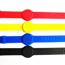 1 K S50 13,56 МГц RFID Водонепроницаемый NFC часы силиконовый браслет на запястье для карты контроля доступа