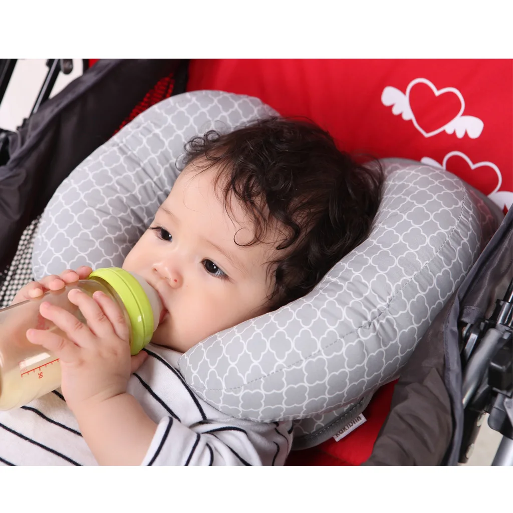 Baby Car Seat Neck Pillow Head Support Child Auto Headrest Travel Head Support Protection Toddler Neck Safety Stroller Cushion